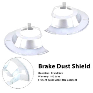 2000-2002 Jeep Ram 1500 2500 3500 2* Brake Dust Shield 05015128AA Generic