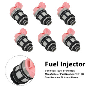 6Pcs Fuel Injector For Nissan Frontier Xterra Quest 3.3L V6 16600-9S200