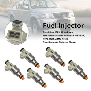 6Pcs Fuel Injector For Ford Ranger For Mazda B3000 Sable 3.0L V6 F87E-D2A