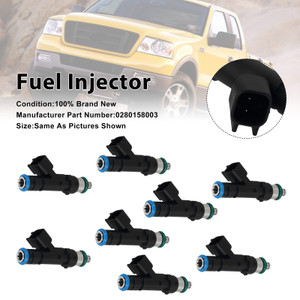 8Pcs Fuel Injector For Ford F-150 Lariat 5.4L V8 04 0280158003