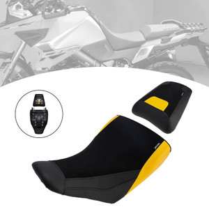 2023-2025 Suzuki V-Strom DL1050 Front & Rear Seat Driver Cushion Yellow Generic