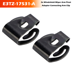 2x Windshield Wiper Arm Pivot Adapter Connecting Arm Clip E3TZ-17531-A for Ford