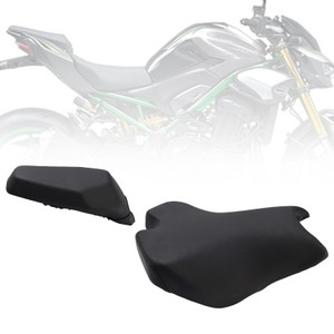2025 Kawasaki Ninja Z900 Thickened Front&Rear Seat Driver Cushion Pu Black Generic