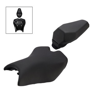 2025 Kawasaki Ninja Z900 Thickened Front&Rear Seat Driver Cushion Pu Black Generic
