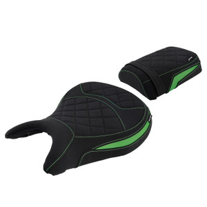 2024-2025 Kawasaki Eliminator 500 Front & Rear Seat Driver Cushion Lower Green Generic