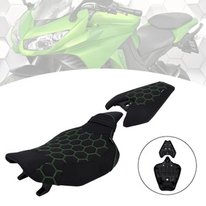 2014-2025 Kawasaki Z1000 Front & Rear Seat Driver Cushion GRN Generic