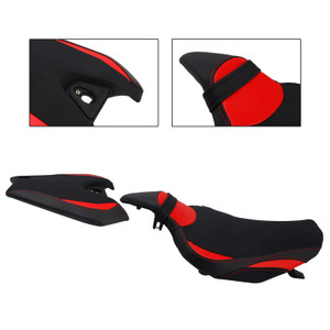 2014-2025 Kawasaki Z1000 Front & Rear Seat Driver Cushion Red Generic
