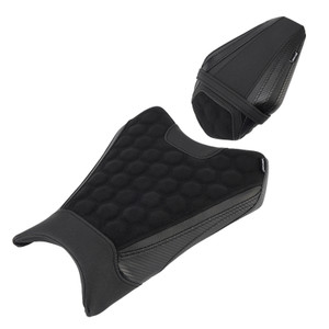 2019-2025 Kawasaki Zx-6R Front&Rear Seat Driver Cushion Black Generic