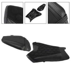 2019-2025 Kawasaki Zx-6R Front&Rear Seat Driver Cushion Black Generic