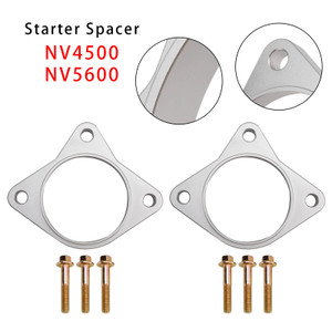 1994-2002 Dodge RAM 2500 3500 5.9L Cummins 2Pack NV4500 NV5600 Starter Spacer Kit with Bolts 5 Speed Generic