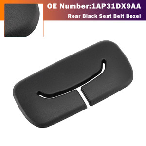 2011-2018 Jeep Wrangler JK Rear Black Seat Belt Bezel 1AP31DX9AA Generic