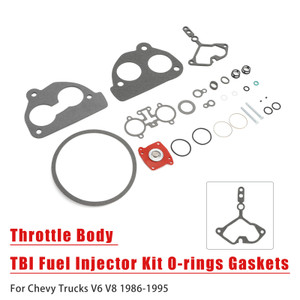 1986-1994 For Chevy/ GMC Truck Throttle Body TBI Fuel Injector Kit O-rings Gaskets Generic
