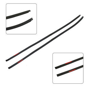 2007-2020 Toyota Tundra Double Cab 2PCS Roof Drip Molding Weatherstrips Generic