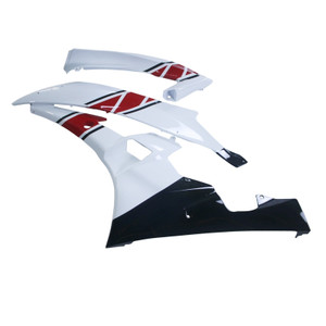 2006-2007 Yamaha YZF-R6 White Red Black R6 Racing Amotopart Fairings Customs Fairing