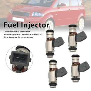 2000-2005 Audi A2 4Pcs Fuel Injector 036906031C Generic
