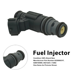2001-2005 Volkswagen EuroVan Golf Jetta V6 2.8L 1Pcs Fuel Injector 0280155985 Generic