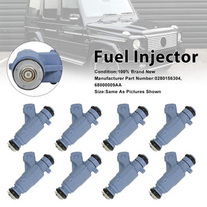 2003-2006 Mercedes-Benz E55 S55 CL55 8Pcs Fuel Injector 0280156304 Generic