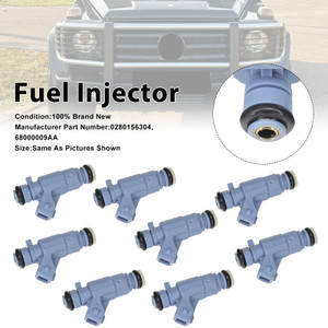 2003-2006 Mercedes-Benz E55 S55 CL55 8Pcs Fuel Injector 0280156304 Generic