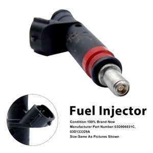 2002-2015 Seat Cordoba Ibiza IV 1Pcs Fuel Injector 03D906031C Generic