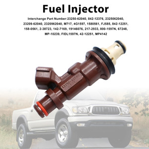 1998-2004 Toyota Tacoma 4Runner Tundra 1Pcs Fuel Injector 23250-62040 Generic