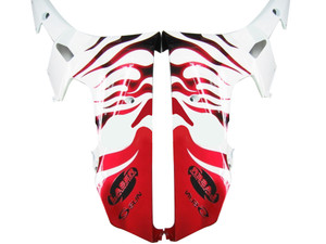 Fairings Yamaha YZF-R6 White & Red Flame R6 Racing (2006-2007)
