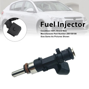 2013-2016 Holden Cruze JH 1.6L 4 Cyl A16LET 1Pcs Fuel Injector 0280158108 Generic