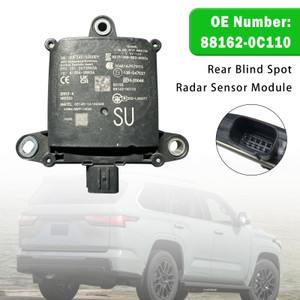 2023-2024 Toyota Sequoia Rear Blind Spot Radar Sensor Module 88162-0C110 Generic