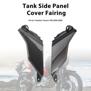 2024-2026 Yamaha Tenere 700 Tank Side Panel Cover Fairing Carbon Generic