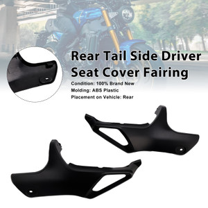 2022-2026 Yamaha XSR900 Rear Tail Side Driver Seat Cover Fairing Matte Black Generic