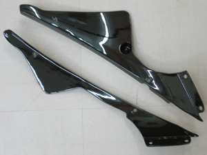 Fairings Yamaha YZF-R6 Black White R6 Racing (2006-2007)