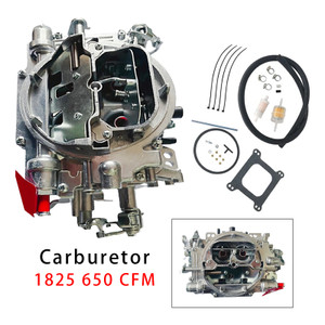 1825 Carburetor 650 CFM 4-BBL Manual Choke For Thunder AVS 1825 650 CFM
