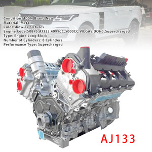 2019+ Jaguar XJ Land Rover Range V8 5.0L Engine Motor Assembly AJ133 Generic