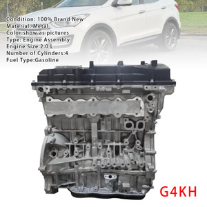 G4KH Engine Assembly For Hyundai Santa Fe Turbo Engine 2.0L 4 Cylinder GDI Before 2013