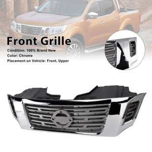2015-2020 Nissan Navara D23 NP300 Front Bumper Grille Chrome Generic