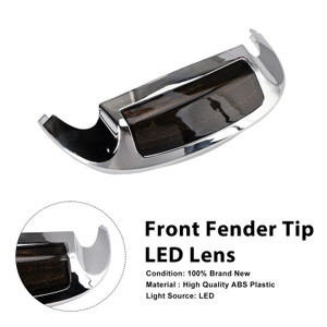 2014-2023 Electra Glide Ultra Limited Low Front Fender Tip LED Lens Generic