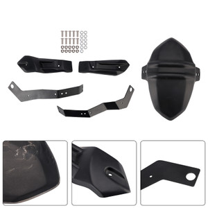 BMW F800GS Rear Fender Mudguard Fairing Black Generic