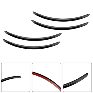2006-2013 Harley FLHX Street Glide Fender Accent Set Rear Black Generic