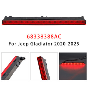 2020-2025 Jeep Gladiator Center High Mount Stop Light Third 3rd Brake Light 68338388AC Generic