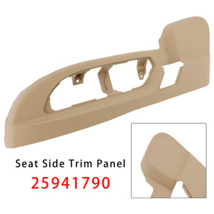 2009 Chevrolet Traverse Front Driver Seat Side Trim Panel Tan Cover 25941790 Generic