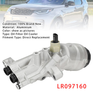 2016+ Land Rover Discovery 5 L462 2.0L Engine Oil Filter Oil Cooler Assembly LR097160 Generic