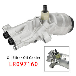 2016+ Land Rover Discovery 5 L462 2.0L Engine Oil Filter Oil Cooler Assembly LR097160 Generic