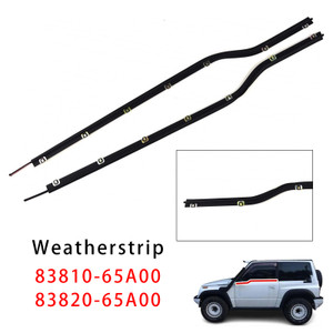 Suzuki Vitara Sidekick Escudo 2PCS Outer Door Belt Weatherstrip Generic