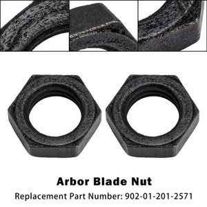 2PCS For Delta Unisaw Arbor Blade Nut Right Hand Thread For Left 902-01-201-2571