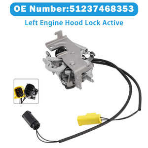 2018 2019-2024 BMW 1 F40 3 G20/ G21 Left Engine Hood Lock Active 51237468353 Generic