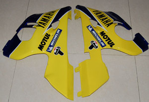 Fairings Yamaha YZF-R6 Yellow Blue Camel R6 Racing (1998-2002)