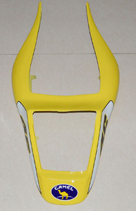 Fairings Yamaha YZF-R6 Yellow Blue Camel R6 Racing (1998-2002)