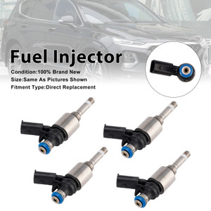 2015-2020 Hyundai Santa Fe Sonata Tucson 4Pcs Fuel Injector 35310-2GGA1 Generic