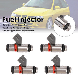 2000-2010 Skoda Octavia I 4Pcs Fuel Injector 0280158257 Generic