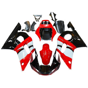 1998-2002 Yamaha YZF-R6 Red Black R6 Racing Amotopart Fairings Customs Fairing