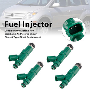 2004-2009 Scion xA xB 4Pcs Fuel Injector 23250-21020 Generic